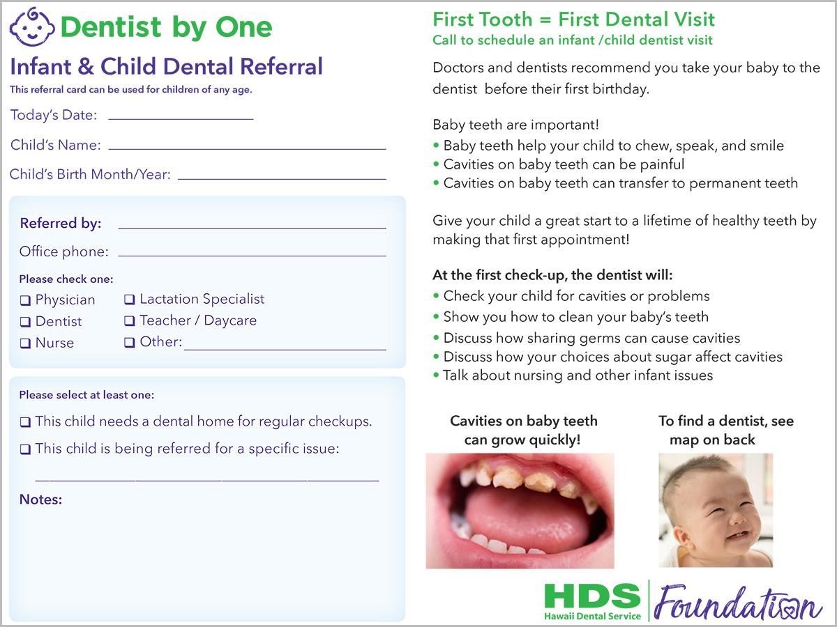 HDS DB1 Referral Sheet